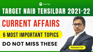 Most Important Current Affairs Topics for HP NT Exam | Himachal Naib Tehsildar Current Affairs