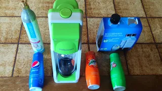 Sodastream Cool 2022. Sodastream Газовый балон и булква с резьбой. Sodastream бутылка с резьбой