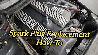BMW E46 3 Series Spark Plug Replacement 99-06 DIY How To 323i 328i 325i 330i ci 325xi 330xi