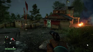 Far Cry 4 Outpost Takeover  Pistol and Takedown Only