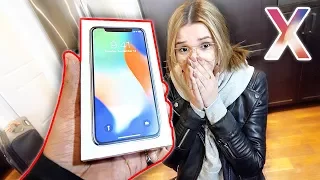 SURPRISING MY GIRLFRIEND WITH IPHONE X (EMOTIONAL)