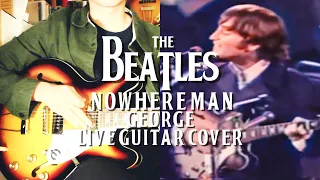 Nowhere Man Live (The Beatles Guitar Cover: John's Part) with Epiphone Casino