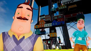 ШОУ ПРИВЕТ СОСЕД!ЭТО НЕРЕАЛЬНЫЙ МОД!ИГРА HELLO NEIGHBOR MOD KIT ПРОХОЖДЕНИЕ МОДА ELEVEN FLOORS UP!