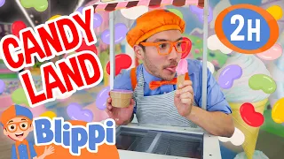 Blippi's Sweet Candy Land 🍬 | Blippi | Educational Kids Videos | Learning | After School Club