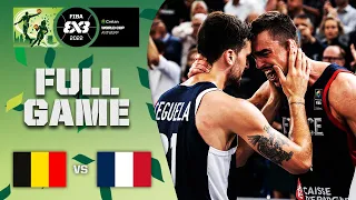 Belgium v France | Men Bronze Medal Match | Full Game | Crelan FIBA 3x3 World Cup 2022