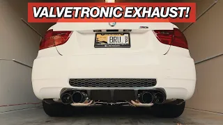 VALVETRONIC EXHAUST INSTALL & SOUNDCLIPS - BMW E90 M3