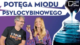 💠 niebieski miód wzmacnia siłę grzybów psylocybinowych