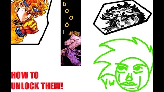 How To Unlock The Hidden Characters In Jojo's Venture (Read Description For Shadow DIO)