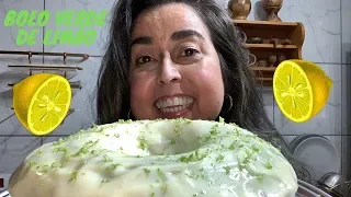 BOLO DE LIMÃO | FÁCIL | VERDE, FOFINHO NO LIQUIDIFICADOR