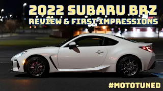 2022 Subaru BRZ Review - Initial Impressions and Road Test (4K)