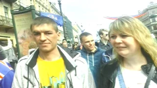 Парад СКА в Питере 28.05.2017