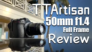 TTArtisan 50mm f/1.4 lens review for Nikon Z / Samples & video here