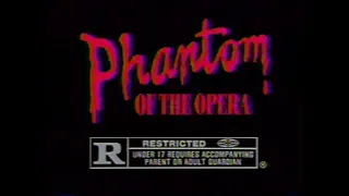 Phantom of the Opera Trailer, 1989