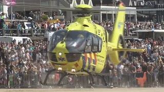 [ Landing & Opstijgen ] Traumahelikopter PH-LLN op het strand in Vlissingen