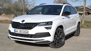 2021 Skoda Karoq 2.0 TSI DSG 4x4 Sportline (190 PS) TEST DRIVE