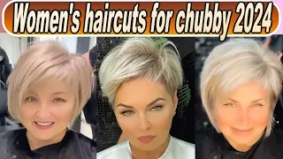 Fashionable women's haircuts for the full person of 2024