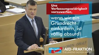 Höse: Uns Verfassungswidrigkeit vorzuwerfen, wenn wir ein Grundrecht einfordern, ist völlig absurd!