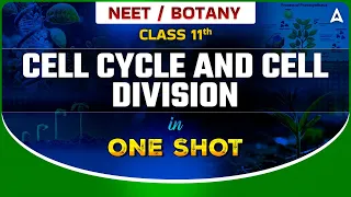 CELL CYCLE AND CELL DIVISION CLASS IN ONE SHOT | NEET BOTANY ONE SHOT | NEET BOTANY SANKALP BHARAT