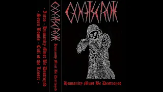 Goatscrote - 'Humanity Must Be Destroyed' (EP 2023)