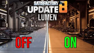 LUMEN + UNREAL ENGINE 5 in Satisfactory!