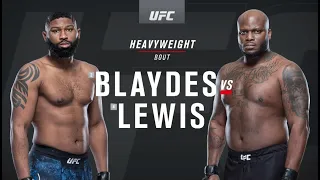 UFC Fight Night: Curtis Blaydes vs Derrick Lewis Highlights