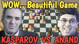 Super Agresif.. Garry Kasparov vs Viswanathan Anand