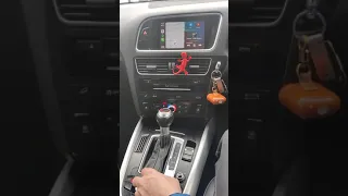 Audi SQ5 (2016) Retrofit Apple CarPlay / Android Auto with Reversing Camera - Apple CarPlay Version