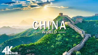 FLYING OVER CHINA (4K UHD) - Relaxing Music Along With Beautiful Nature Videos - 4K Video HD