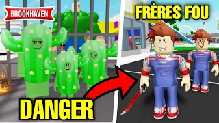 TEAM CACTUS EN DANGER CONTRE 2 FRÈRES FOU ! (OMG) ROBLOX - BROOKHAVEN RP