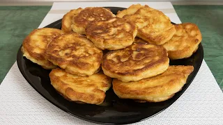 PANCAKES with Kefir! Fluffy Apple Pancakes!