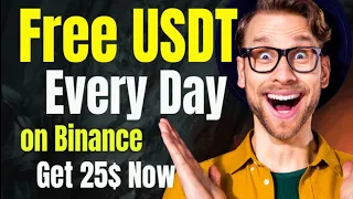 Claim Free USDT Every Day on Binance | 100,000$ in reward | Make money online | Binance Gift #usdt