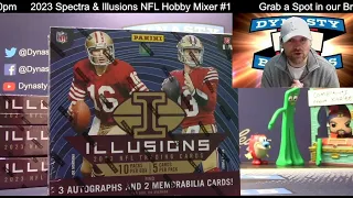 2023 Illusions Football Card 4 Box Partial Case Break #2   Sports Cards