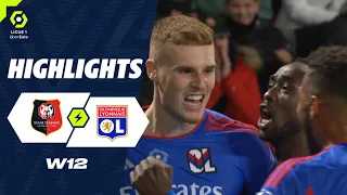 STADE RENNAIS FC - OLYMPIQUE LYONNAIS (0 - 1) - Highlights - (SRFC - OL) / 2023-2024