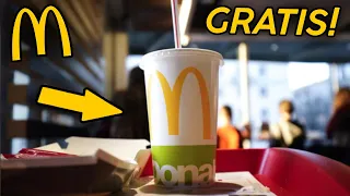 GRATIS Cola und Kaffee bei McDonalds | McDonalds HACK!