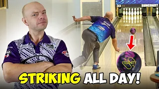 Bowling My Best Block Of The PBA Season! | USBC Masters Day 2