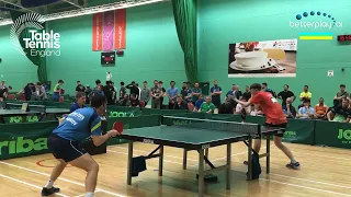 London Grand Prix 2023 Men's Singles final - Toby Ellis versus Radoslav Kamberov