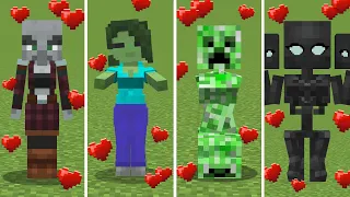 10 minecraft ❤️ in one video