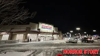 NIGHTMARE at COSTCO (With RAIN Sounds) | Horror Story