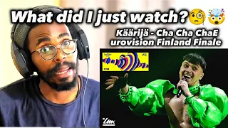 African Reacts to Käärijä - Cha Cha Cha (LIVE) | Finland 🇫🇮 | Grand Final | Eurovision 2023