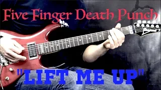 Five Finger Death Punch - Lift Me Up - Metal Guitar Lesson (w/Tabs)