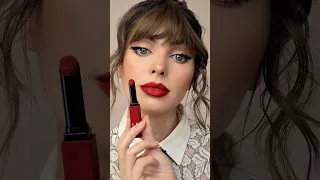 How To: PERFECT winged liner & bold red lips💋