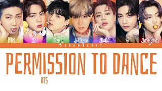 BTS - Permission To Dance (Color Coded Lyrics)