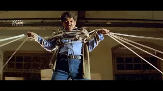 Anthony Kidnapped Dr.Vishnuvardhan's wife | Priyanka | Kottigobba Kannada Movie Action Scene