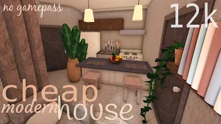 Bloxburg: 12k Cheap Modern House | No Gamepass