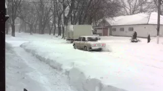 Непогода сковала Власовку