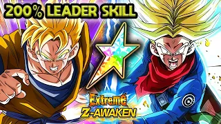 100% EZA INT FUTURE GOHAN + EZA TEQ TRUNKS ROTATION! Dragon Ball Z Dokkan Battle