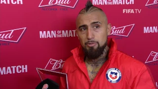 Arturo Vidal: FIFA Man of the Match - Match 3: Cameroon V Chile