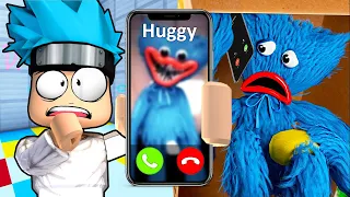 NON CHIAMARE HUGGY WUGGY al TELEFONO su ROBLOX ITA!!