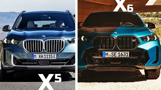 New 2024 BMW X5 And X6 - New Faces, New Engines, New Interior