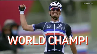 Julian Alaphilippe Is The NEW WORLD CHAMPION!